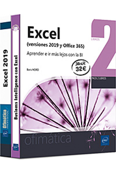 Pack ofimática Excel (versiones 2019 y Office 365)