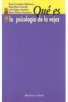 Qué es la psicología de la vejez