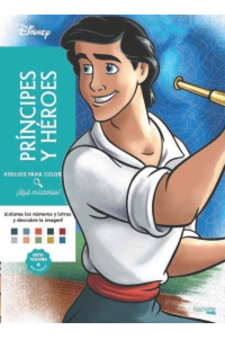 DIBUJOS PARA COLOREAR QUE MISTERIO PRINCIPES Y HEROES