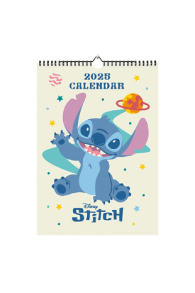 CALENDARIO A3 2025 DISNEY STITCH