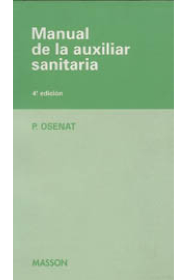 Manual de la auxiliar sanitaria