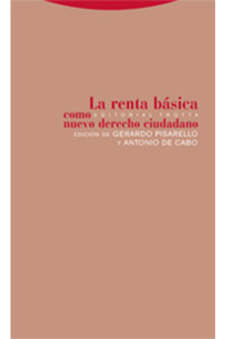 La renta básica como nuevo derecho ciudadano