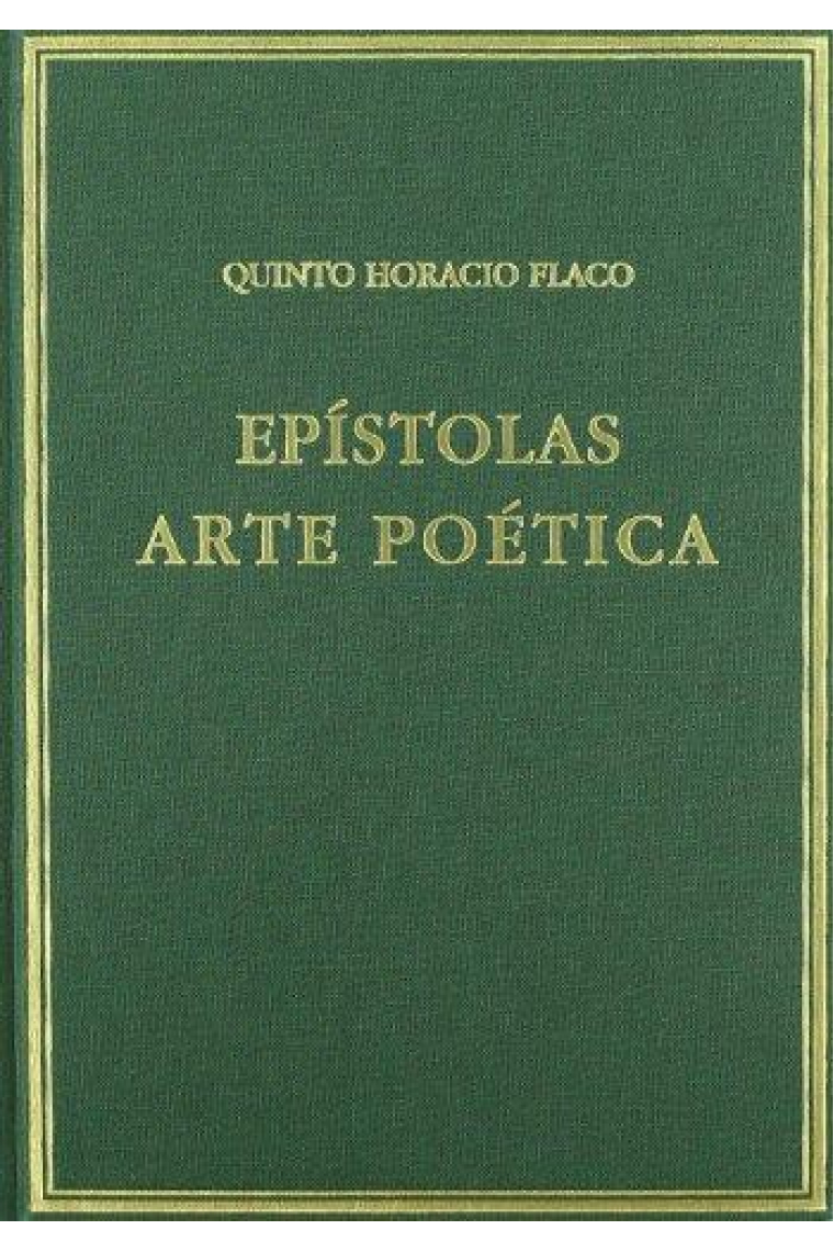 Epístolas · Arte poética