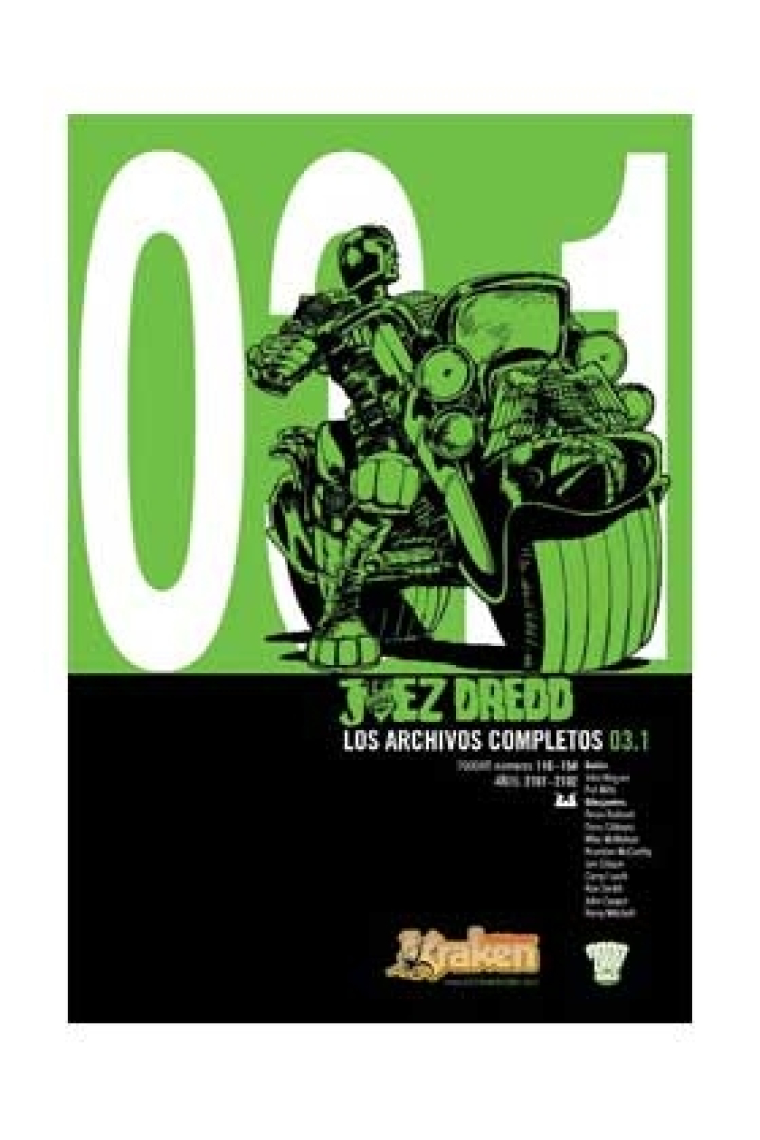 Juez Dredd. Los archivos completos 03.1