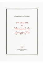 Prefacio al Manual de tipografía