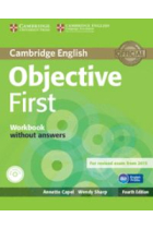 Objective First Workbook without Answers with Audio CD 4th Edition