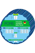 PONS Drehscheibe Verben Deutsch Unregelmäßige Verben schnell nachschauen (1 EXEMPLARE 9783125163765)