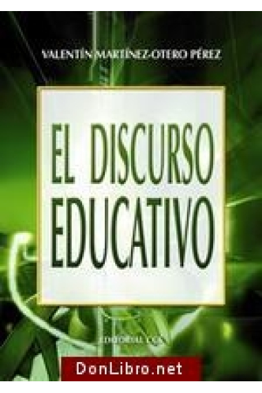 El discurso educativo