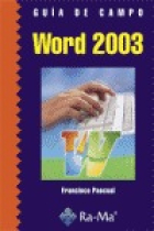 Word 2003. Guía de campo