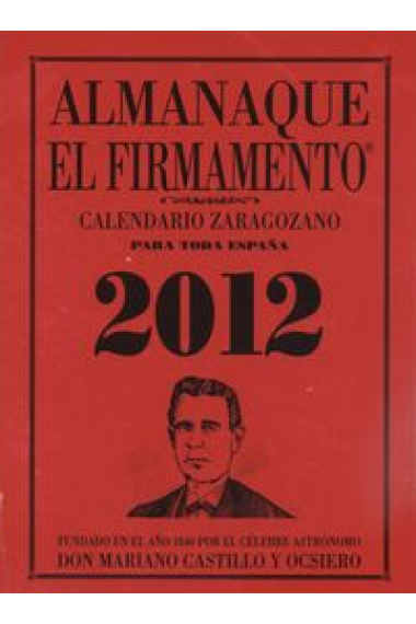 Almanaque . El firmamento 2012