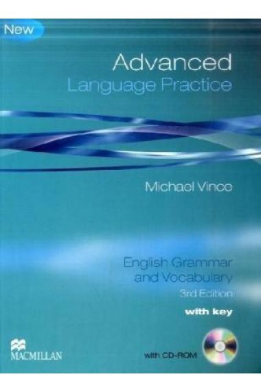 Advanced Language Practice with Key, w. CD-ROM .    English Grammar and Vocabulary .   Niveau C1/C2