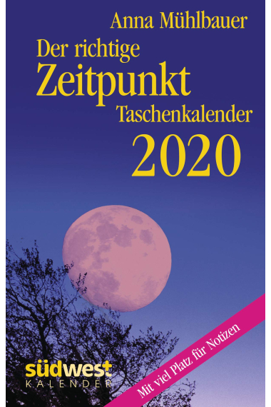 Der richtige Zeitpunkt 2020 Taschenkalender