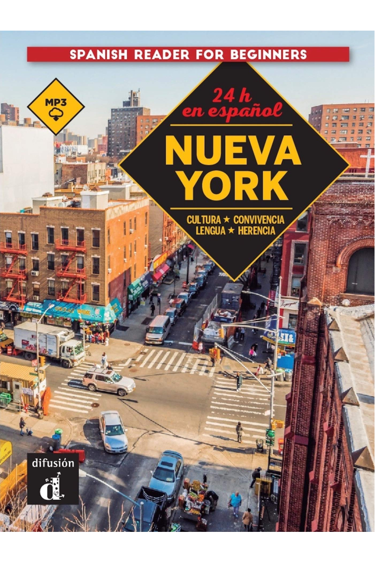 24 horas en español. Nueva York. Libro + Audio MP3 descargable. Nivel A1