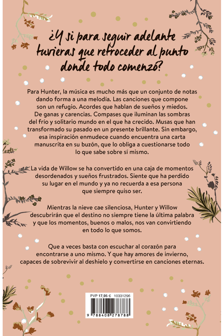 Lo que la nieve susurra al caer