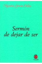 SERMON DE DEJAR DE SER