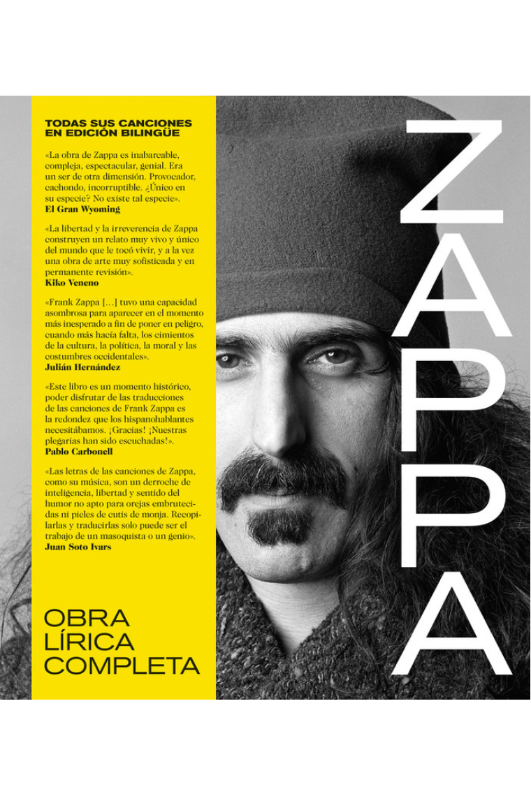 Frank Zappa. Obra lírica completa