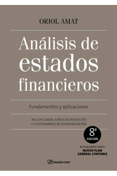 Ánalisis de estados financieros. Fundamentos y aplicaciones. 8 ed.