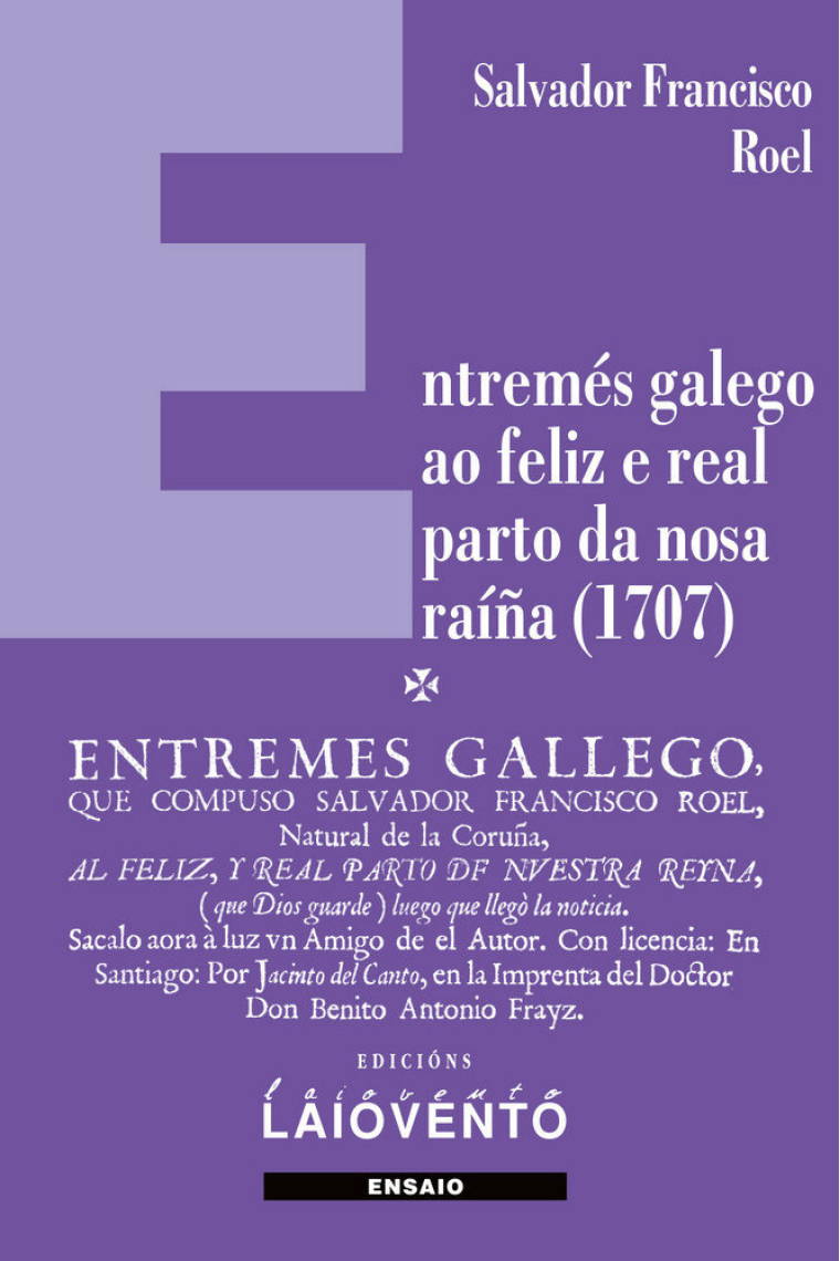 Entremés galego ao feliz e real parto da nosa raíña (1707)