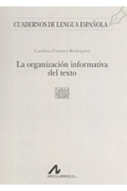 La organización informativa del texto