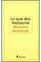 Lo que dijo Nietzsche