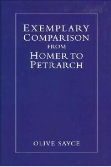 Exemplary comparison from Homer to Petrarch