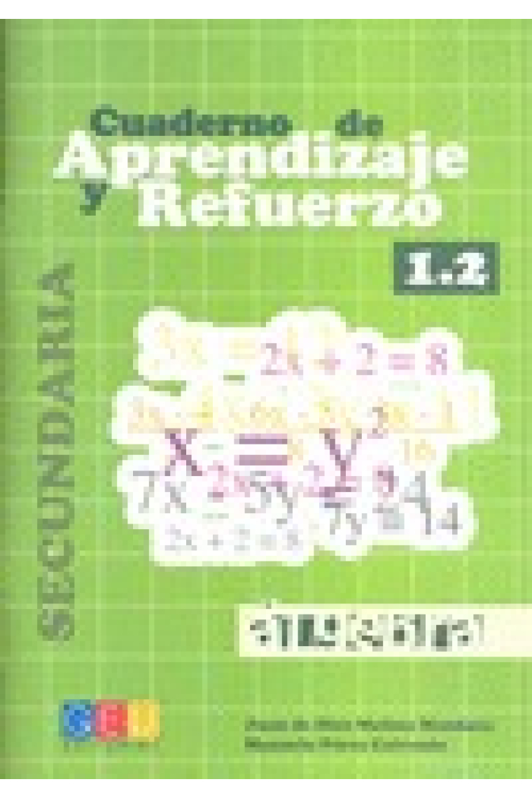 Cuaderno de aprendizaje y refuerzo 1.2 : Álgebra