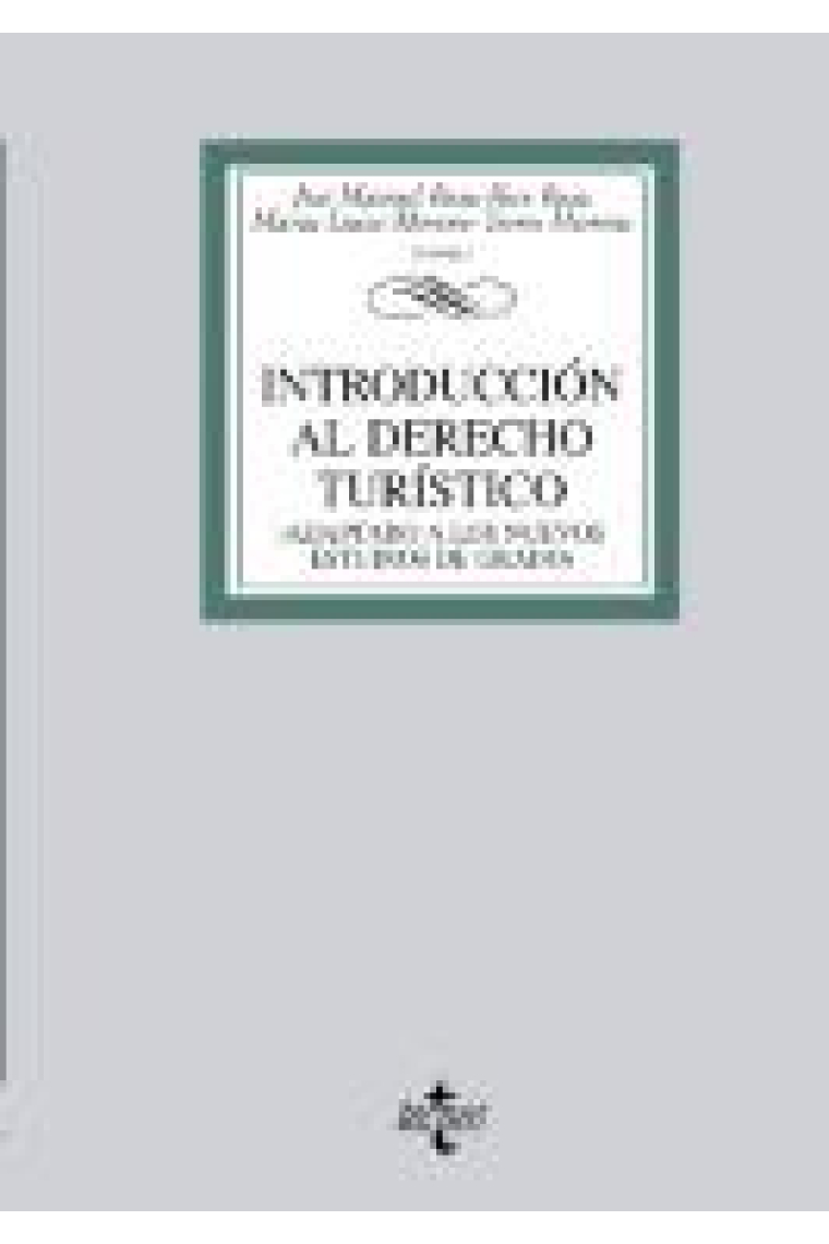 Introducción al derecho turístico