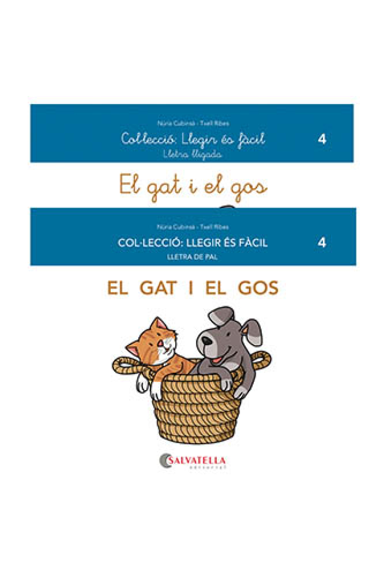 EL gat i el gos. Llegir és fàcil 4