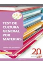 Test de cultura general por materias