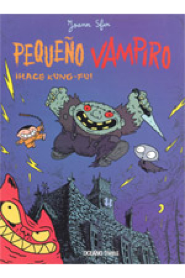 Pequeño vampiro hace kung-fu