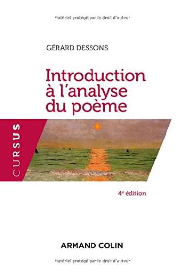 Introduction à l'analyse du poème