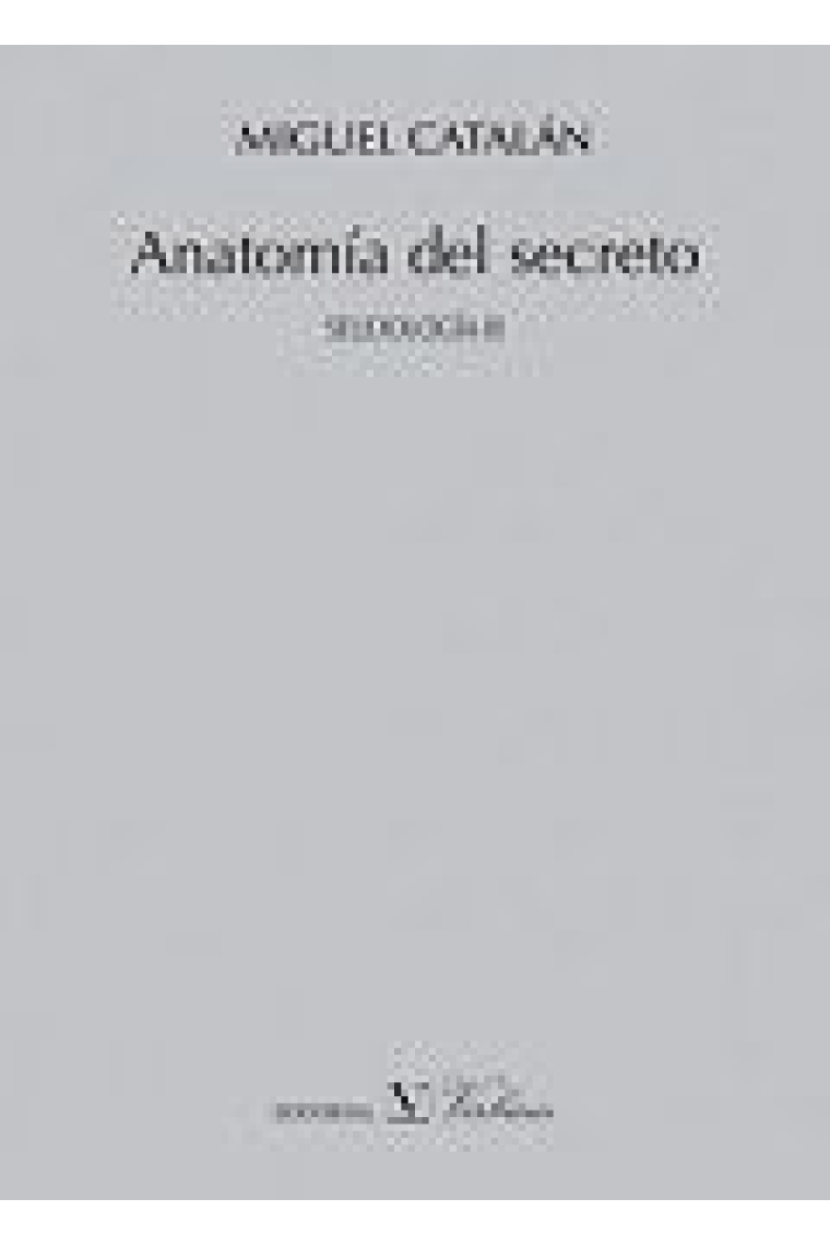 Anatomía del secreto