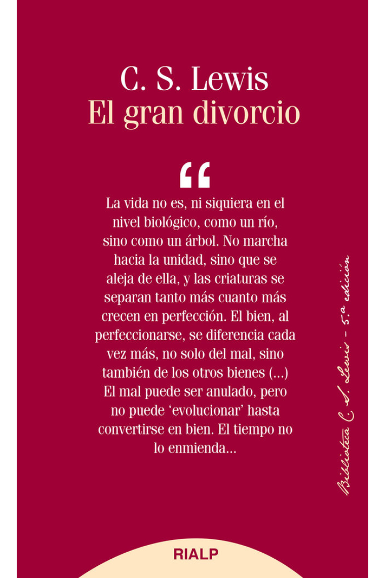 El gran divorcio