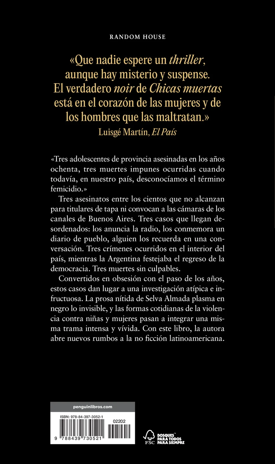 Chicas muertas (Mapa de las lenguas)