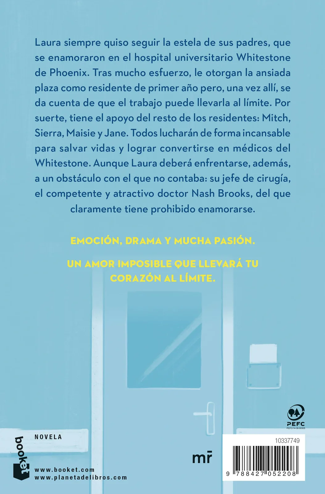 Anatomía del amor (Serie Hospital Whitestone 1)