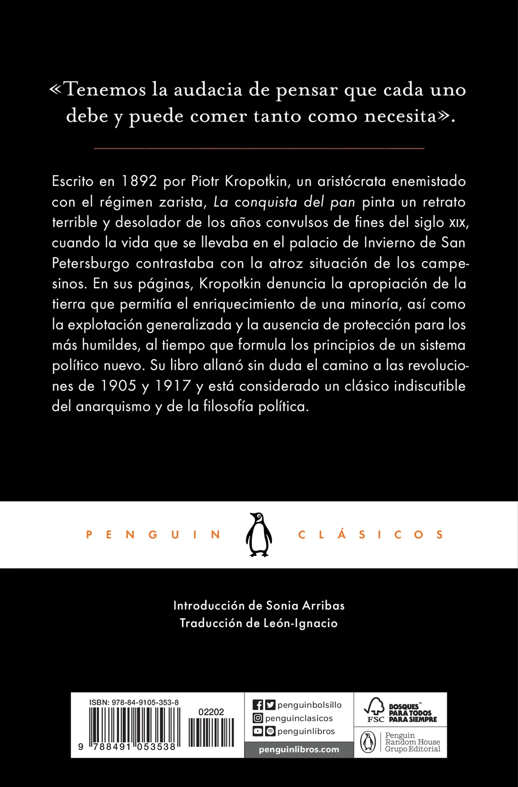 La conquista del pan