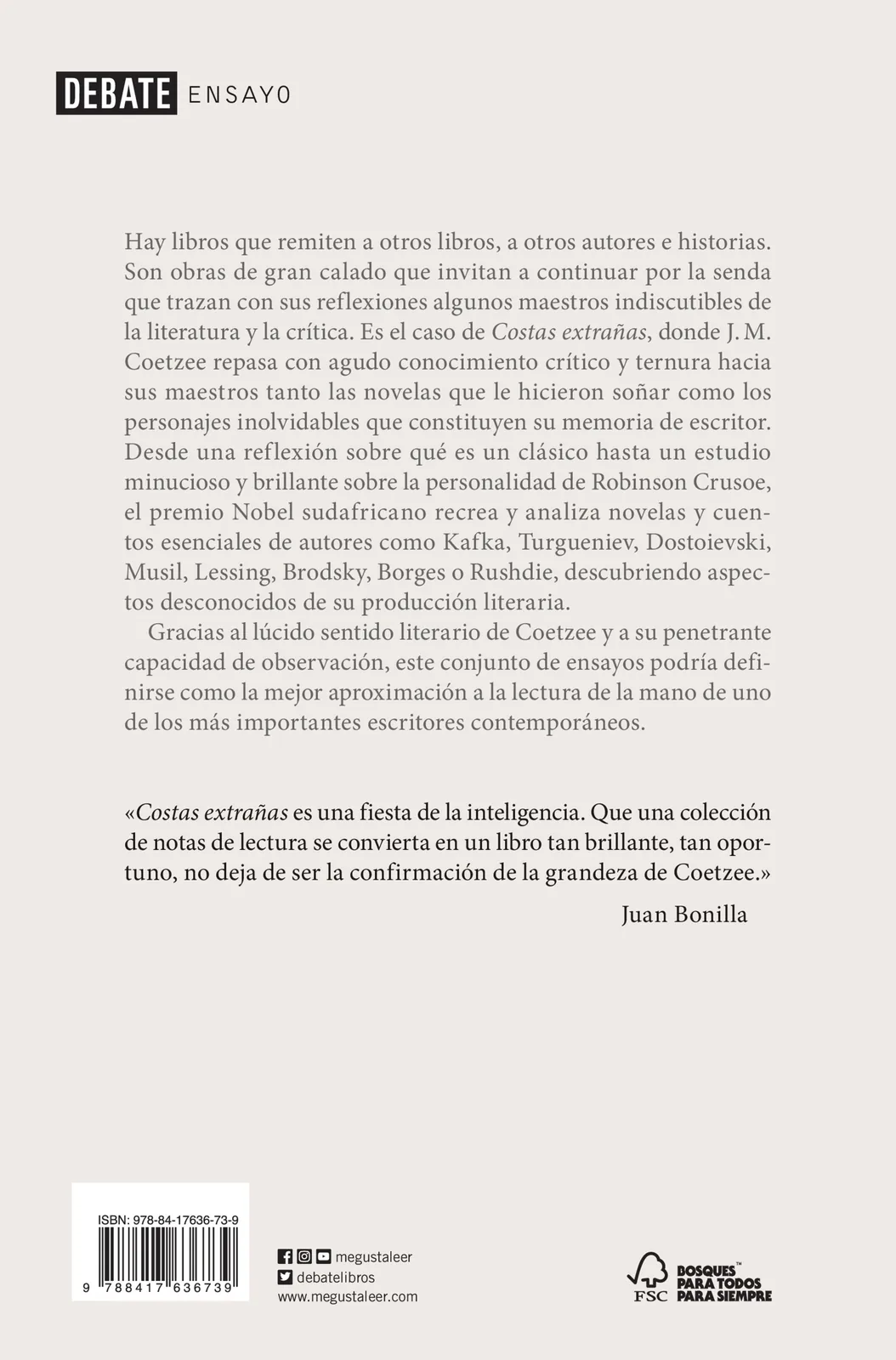 Costas extrañas