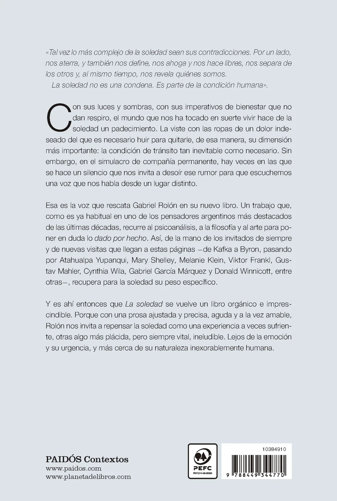 La soledad