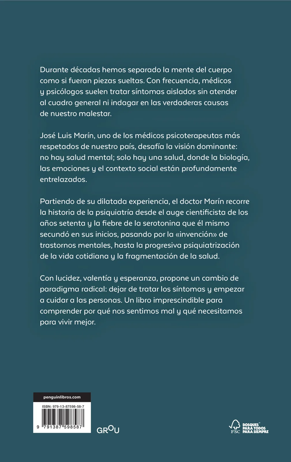 La salud mental no existe. La salud, sí