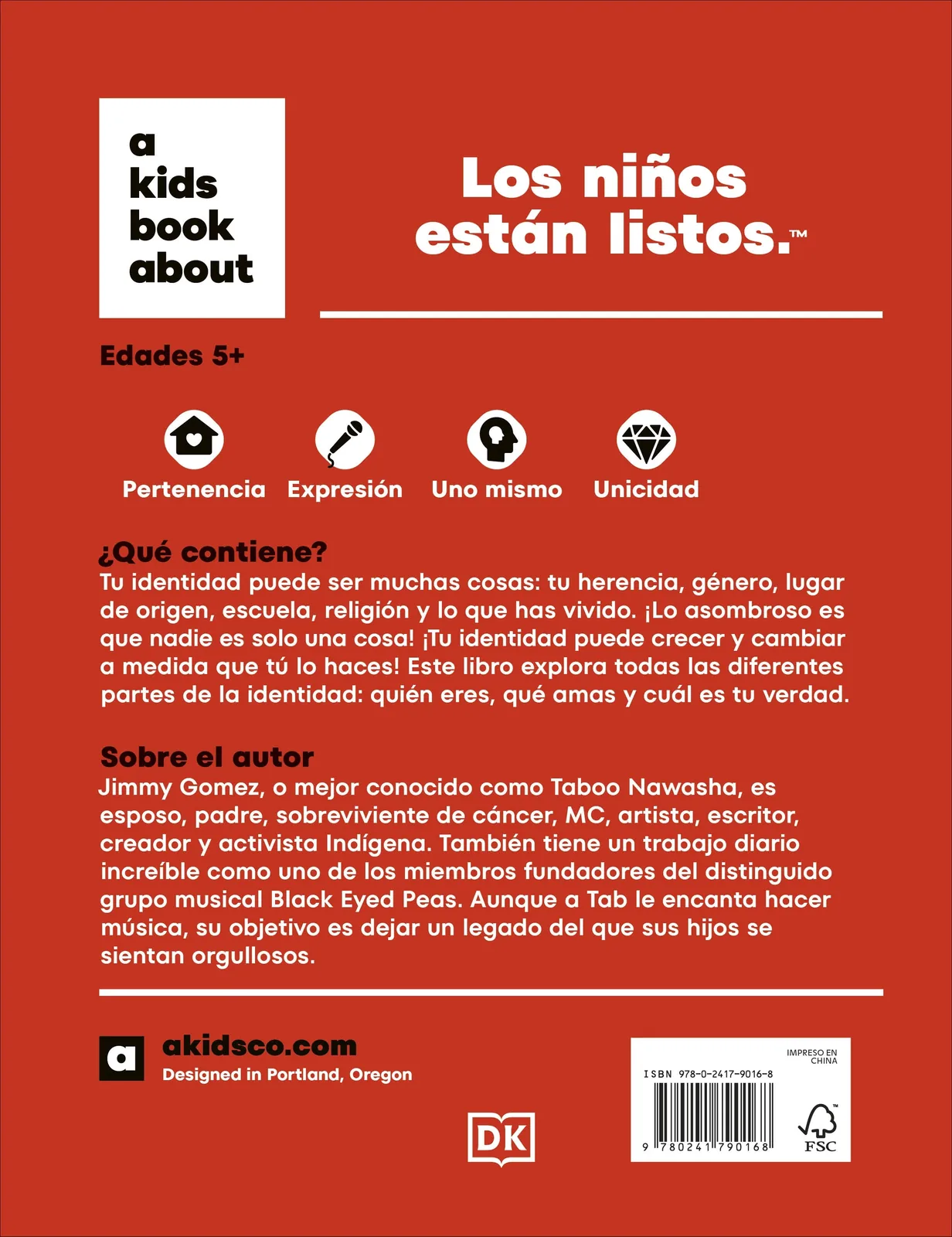 Un libro para niños sobre identidad (Grandes temas para pequeños lectores)