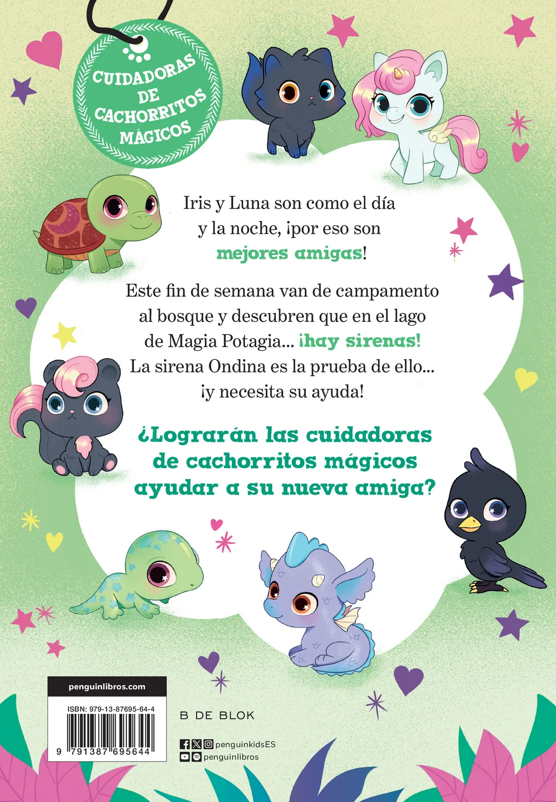 Iris y Luna: cuidadoras de cachorritos mágicos 6 - ¡Un campamento con sirenas!
