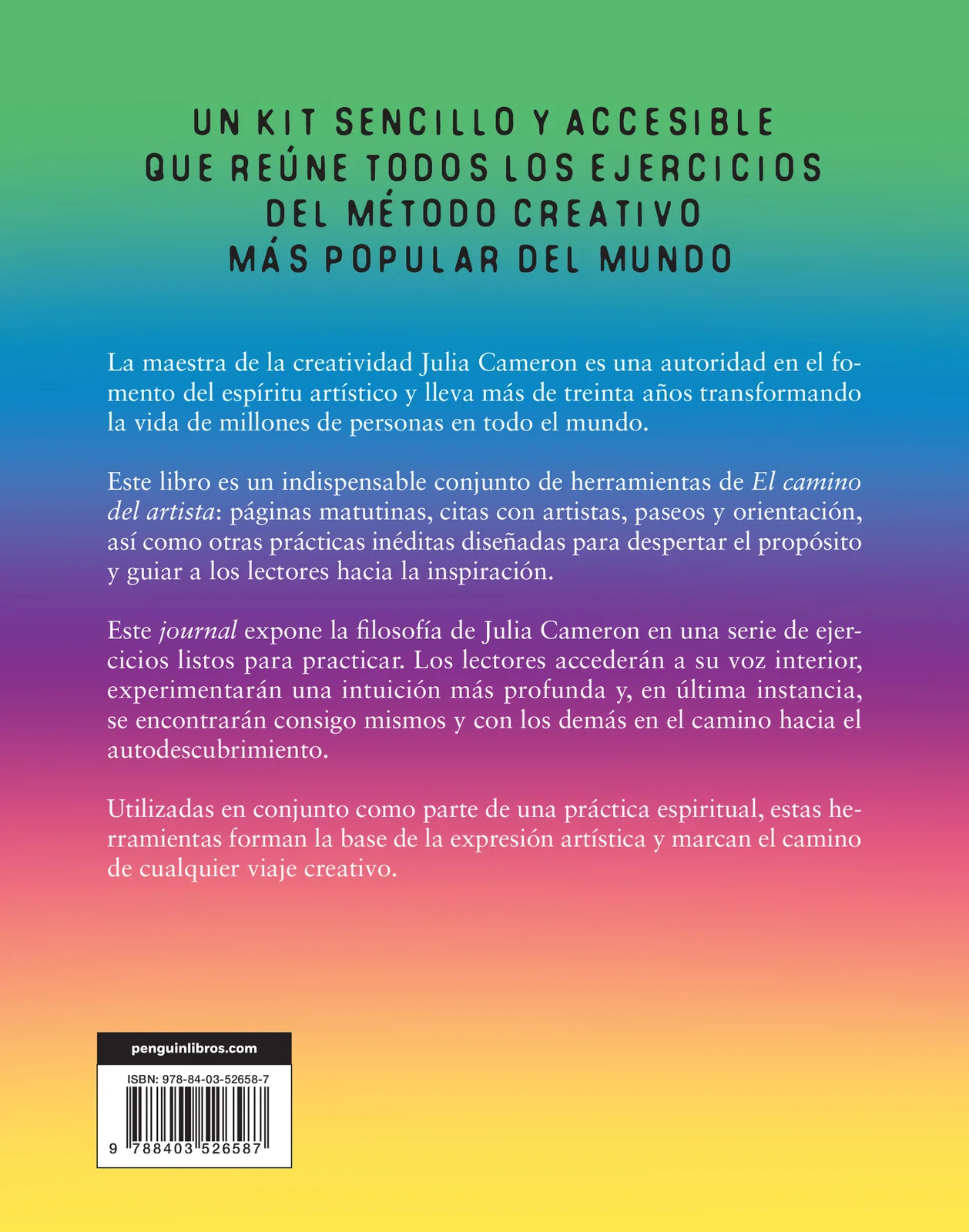 El camino del artista. Kit de herramientas
