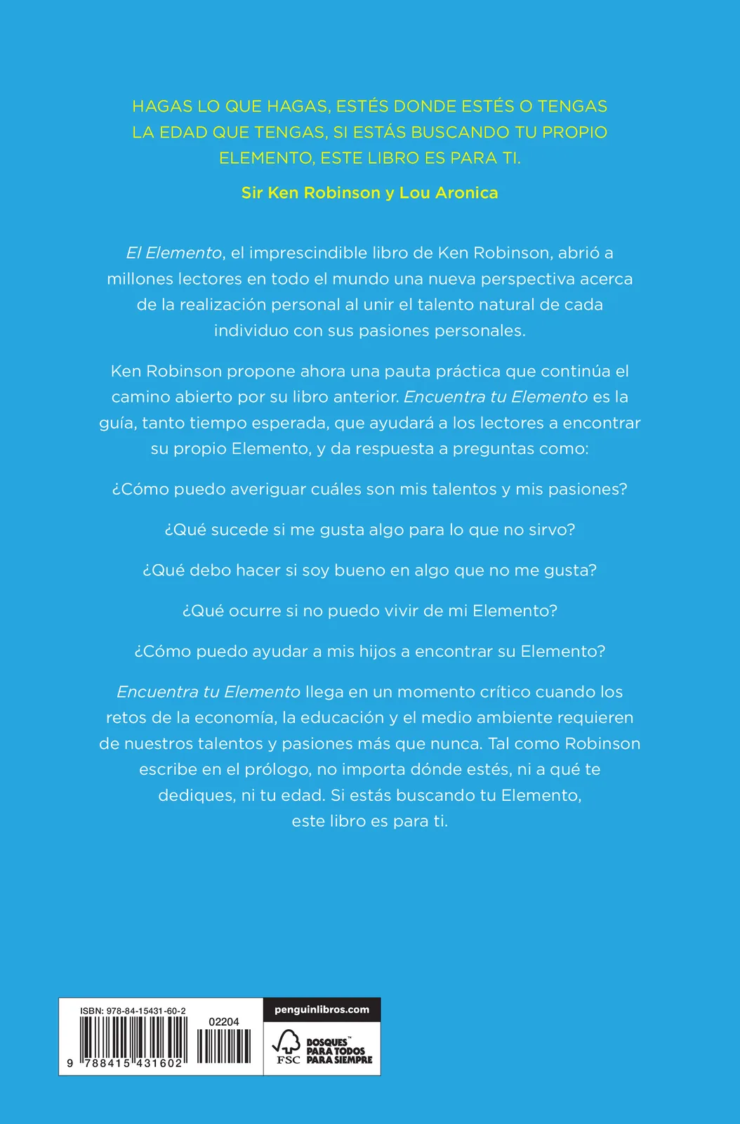 Encuentra tu elemento