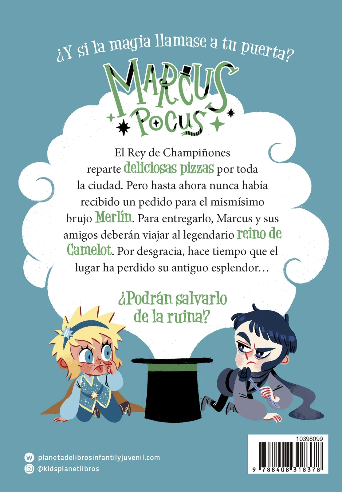 Marcus Pocus 8. Pizzas y dragones