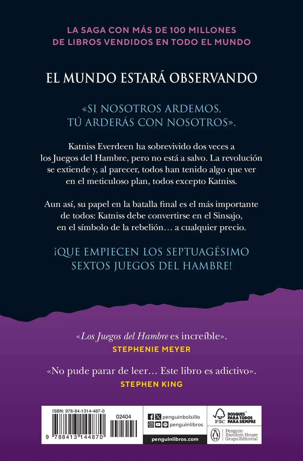Los Juegos del Hambre 3 - Sinsajo