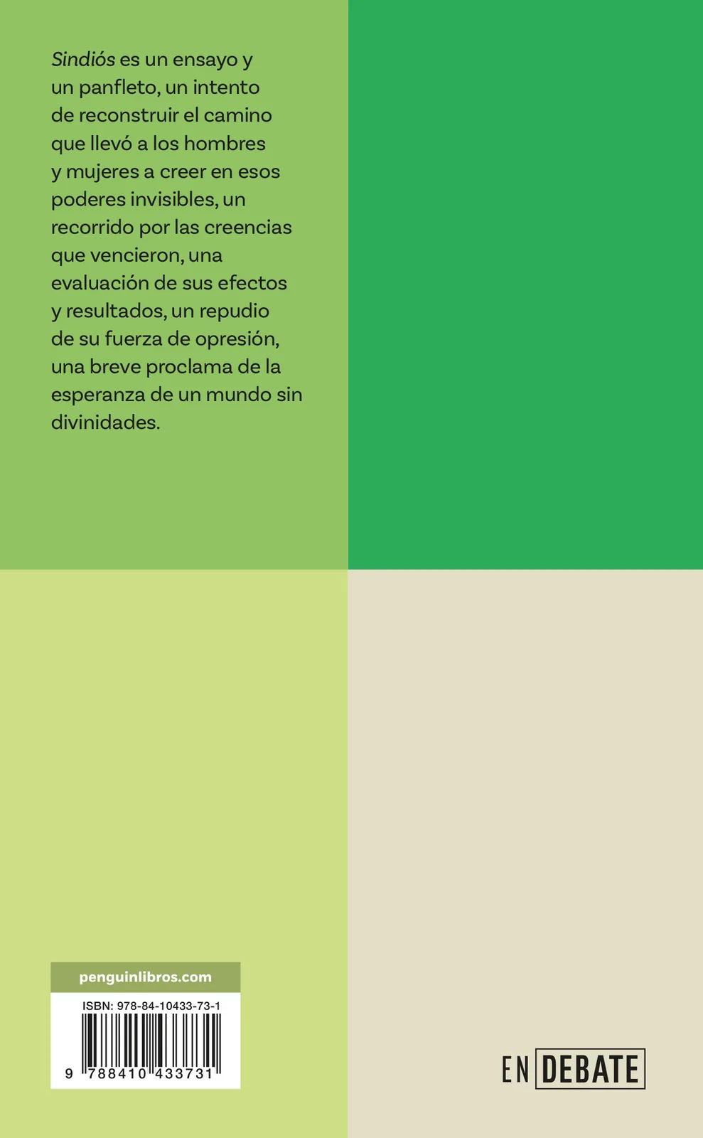 Sindiós (Serie ENDEBATE)