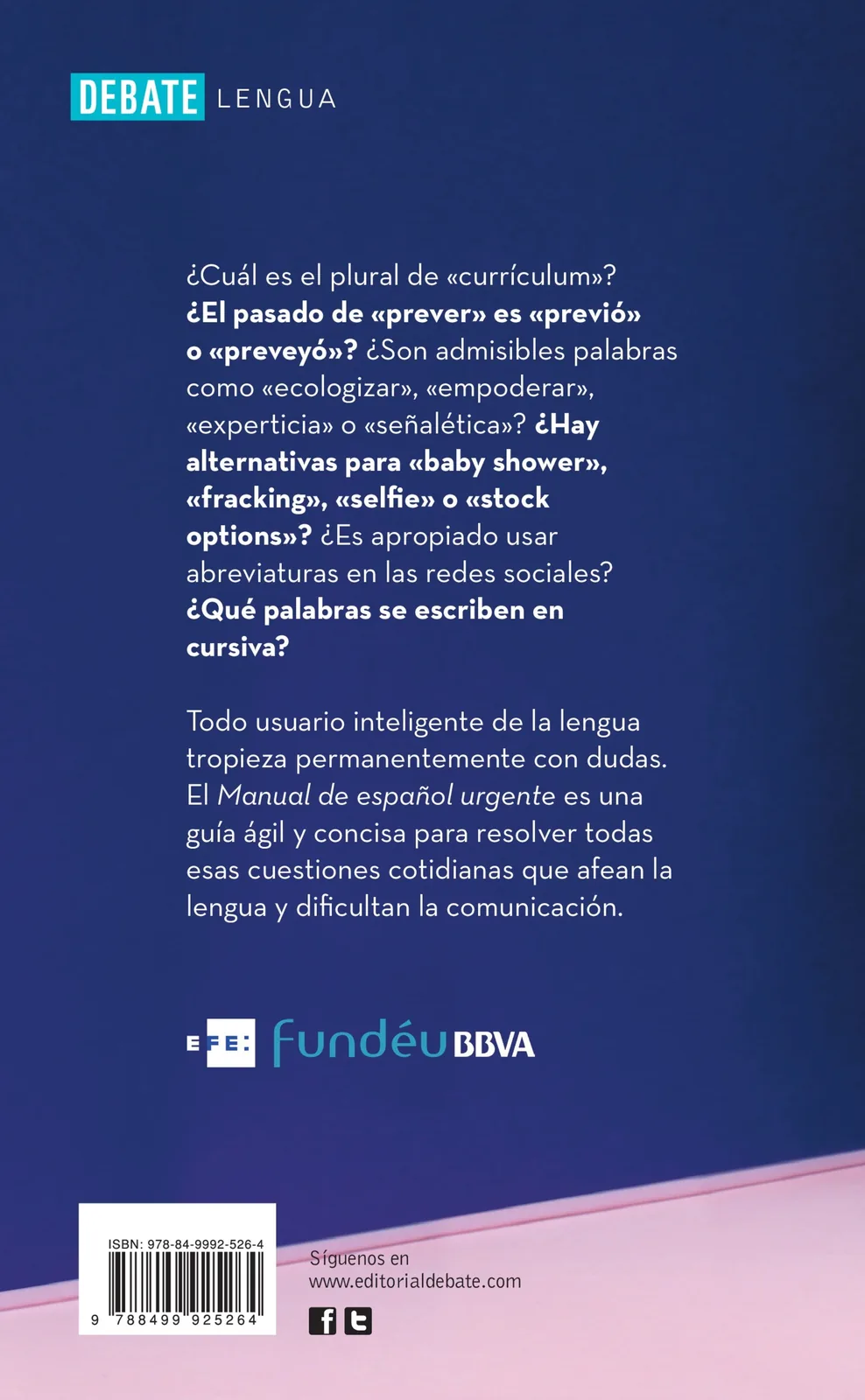 Manual de español urgente