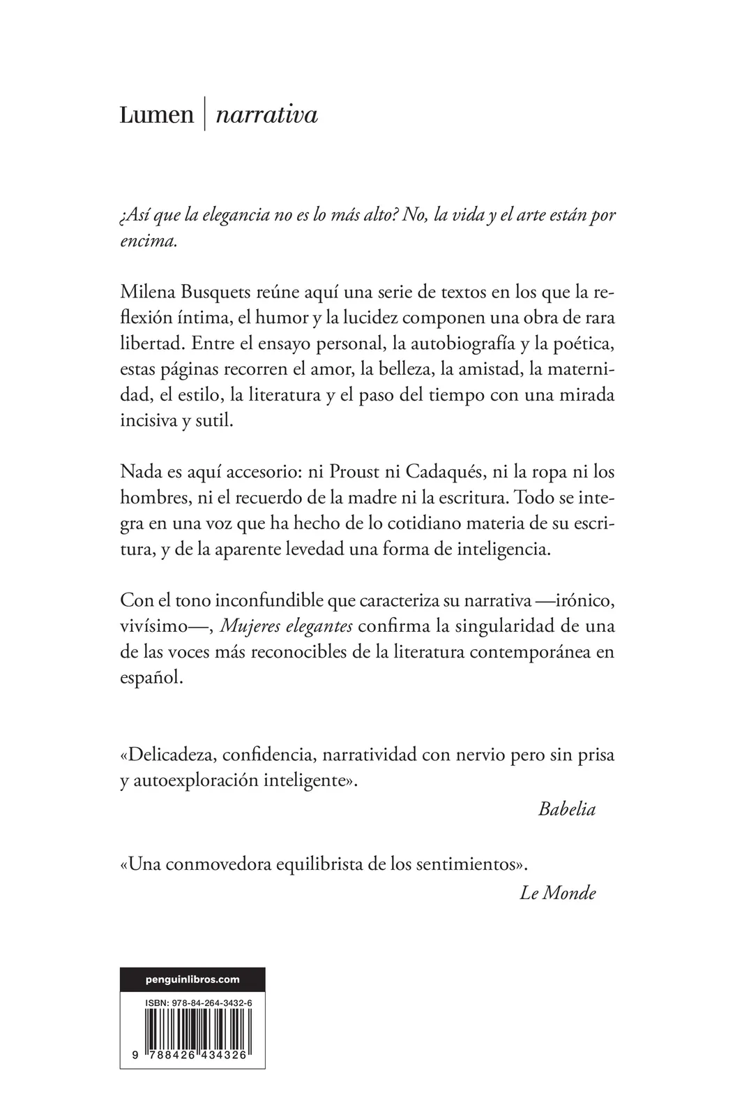 Mujeres elegantes