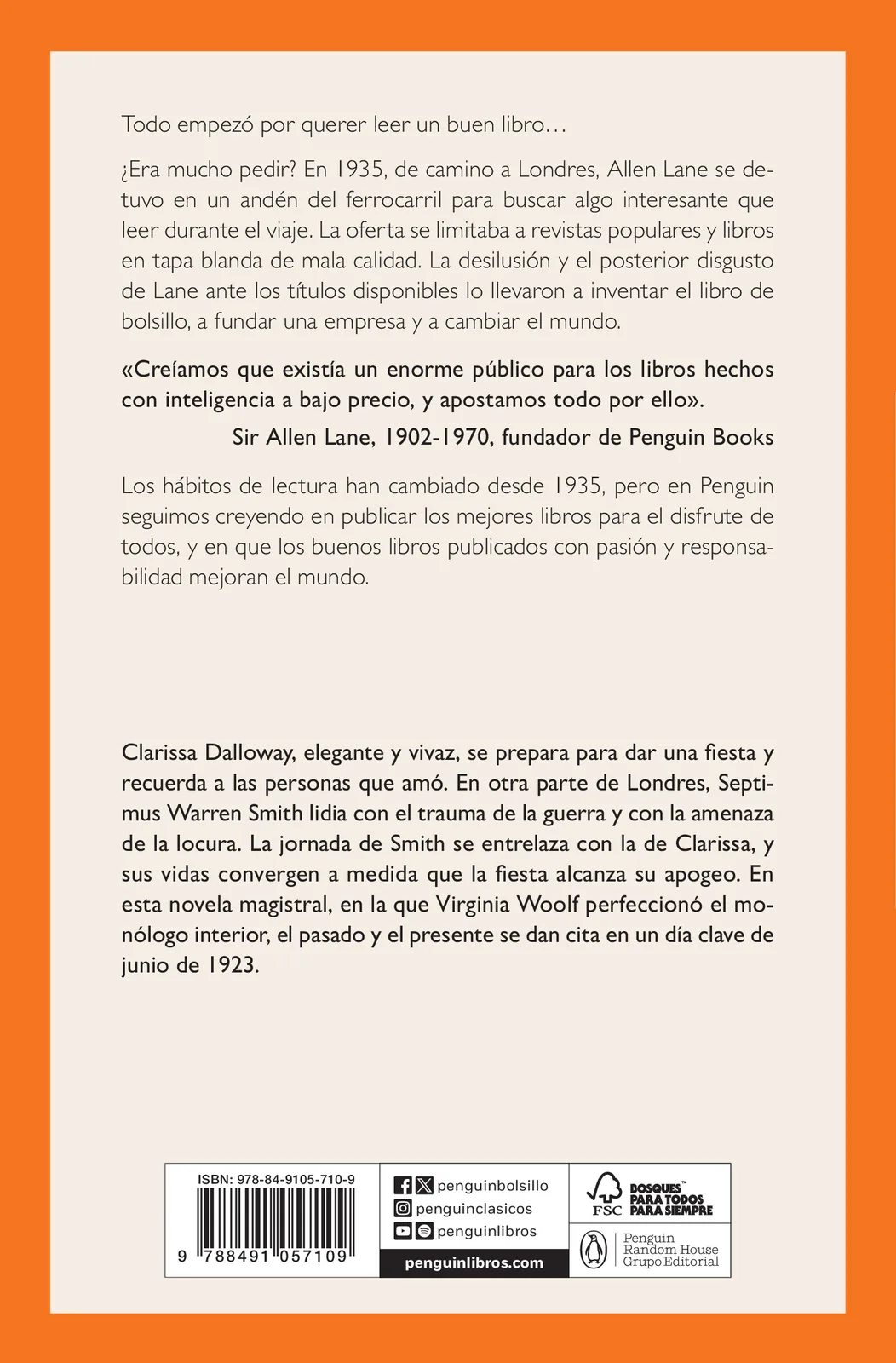 La señora Dalloway