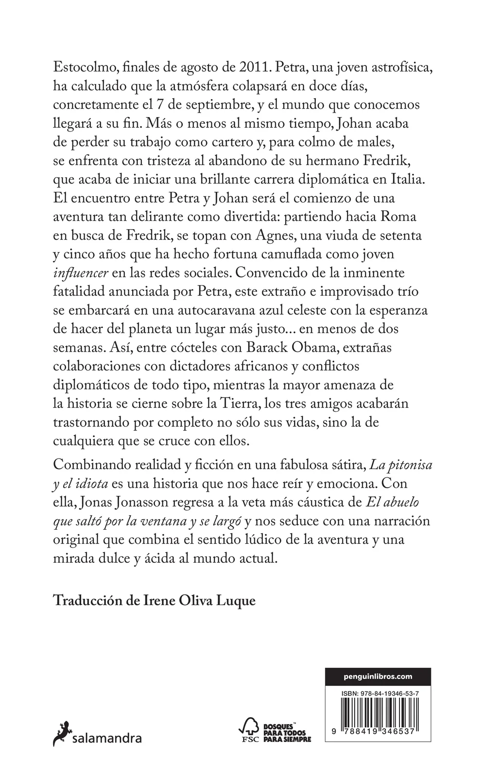 La pitonisa y el idiota